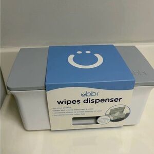 Ubbi Gray Wipes Dispenser